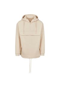 BUILD YOUR BRAND - Bluza Z Kapturem Unisex Dla Dorosłych. Typ kołnierza: kaptur. Kolor: beżowy