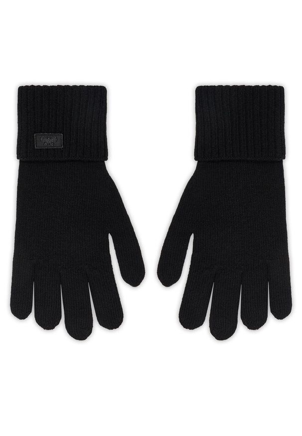 Rękawiczki Damskie Weekend Max Mara. Kolor: czarny