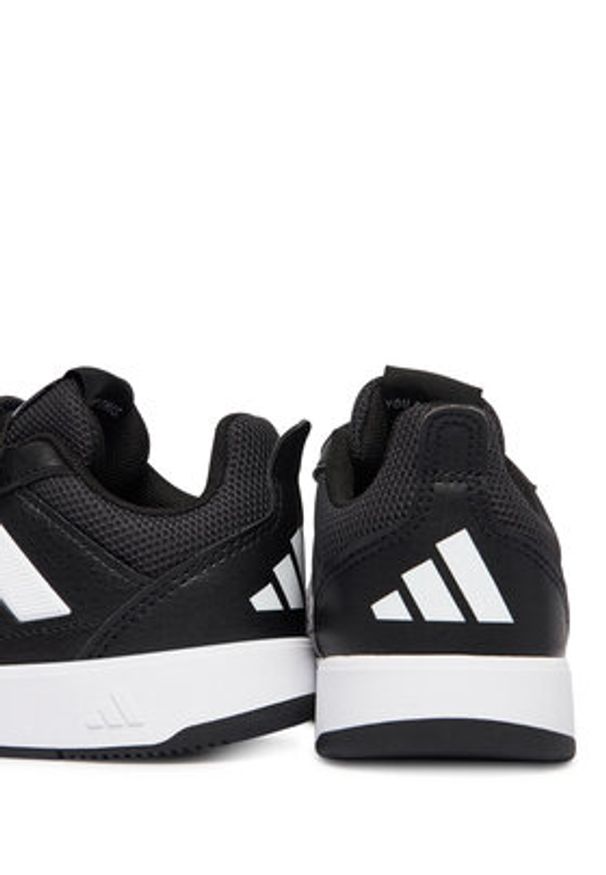 Adidas - adidas Sneakersy Tensaur Sport 3.0 Cf K JQ1842 Czarny. Kolor: czarny. Materiał: skóra