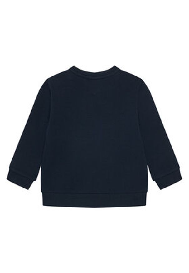 TOMMY HILFIGER - Tommy Hilfiger Dres Monotype KN0KN02162 Niebieski Wide Leg. Kolor: niebieski. Materiał: bawełna