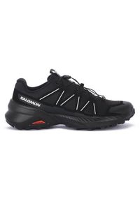salomon - Buty do biegania męskie Salomon Speedcross Peak. Kolor: czarny. Materiał: materiał, syntetyk, tkanina. Szerokość cholewki: normalna. Model: Salomon Speedcross