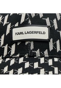 Karl Lagerfeld - KARL LAGERFELD Czapka z daszkiem 241W3409 Czarny. Kolor: czarny. Materiał: materiał, poliester #3