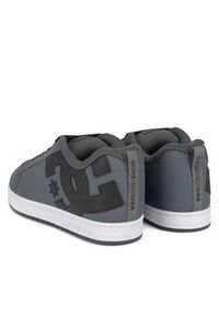 DC Shoes Sneakersy COURT GRAFFIK 300529-GBW Szary. Kolor: szary. Materiał: skóra #6