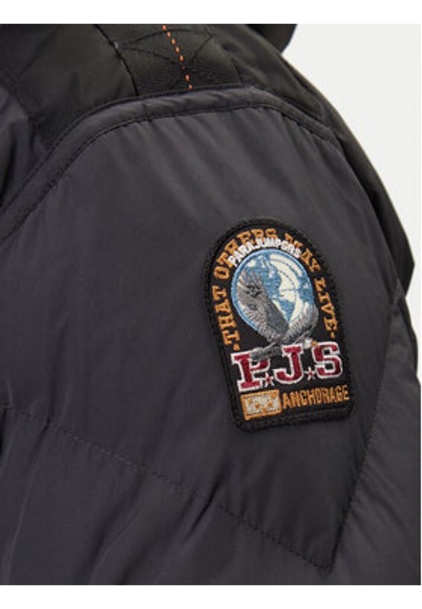 Parajumpers Kurtka puchowa Long Bear 25WMPMPUHF04 Czarny Regular Fit. Kolor: czarny. Materiał: syntetyk. Sezon: zima