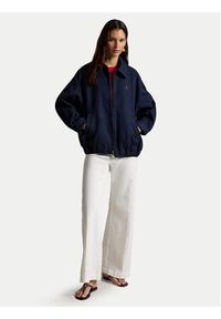 Polo Ralph Lauren Kurtka przejściowa 211A96311002 Granatowy Oversize. Typ kołnierza: polo. Kolor: niebieski. Materiał: bawełna #4