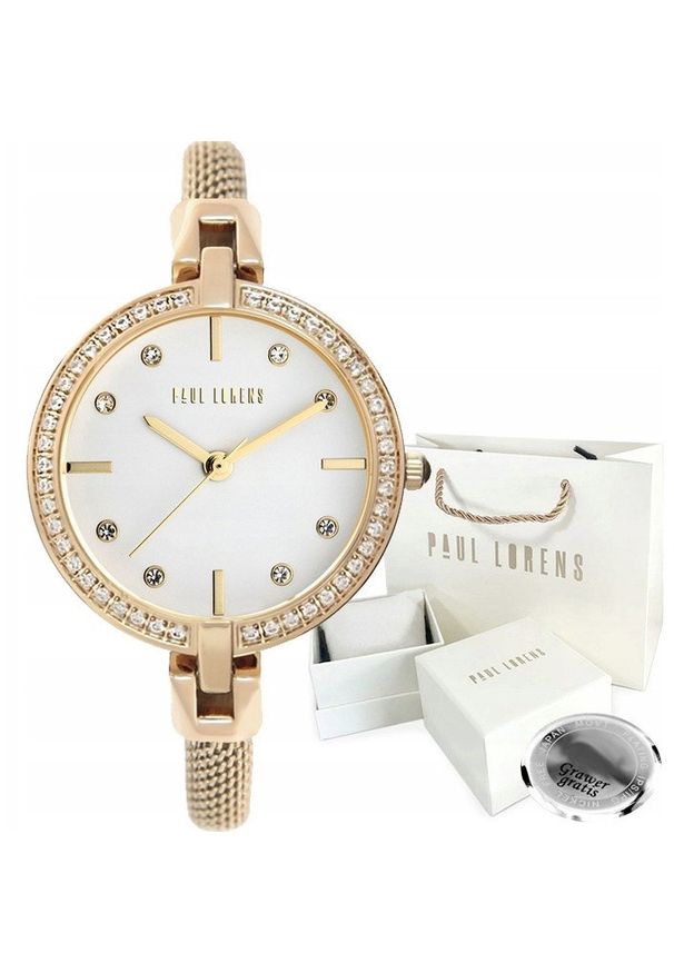 Zegarek damski Paul Lorens-AMBERA-3D1 Z GRAWEREM