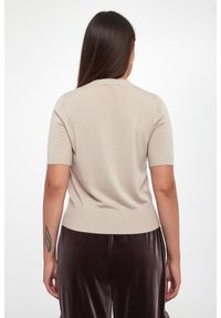 Liu Jo - Sweter damski wełniany LIU JO. Materiał: wełna #4