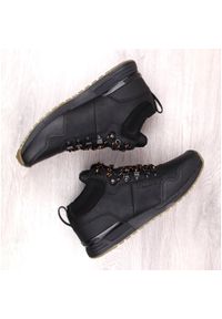 Skórzane buty męskie wysokie czarne Jogger Pro Bustagrip. Kolor: czarny. Materiał: skóra #8