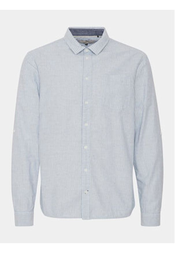 Blend Koszula 20716373 Niebieski Regular Fit. Kolor: niebieski. Materiał: bawełna