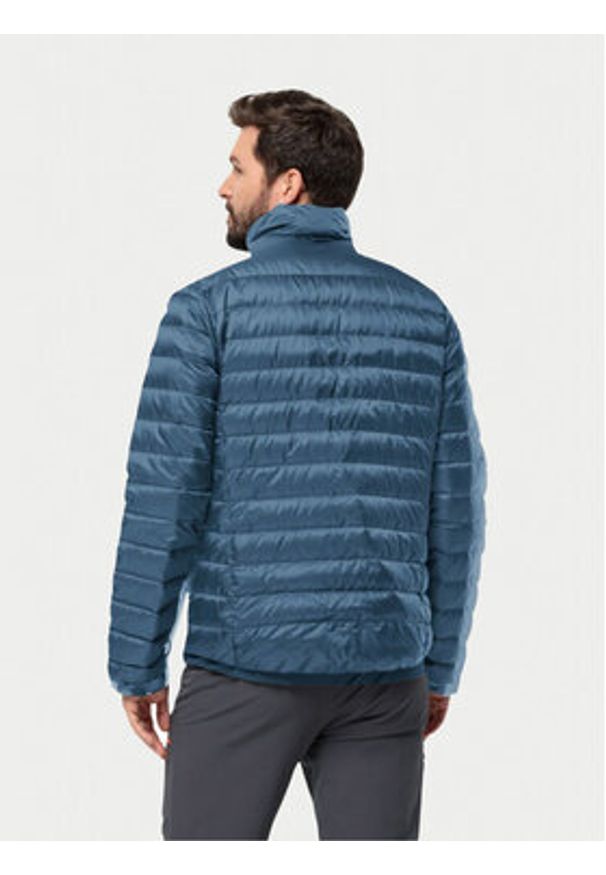 Jack Wolfskin Kurtka puchowa Pilvi 1207701 Granatowy Regular Fit. Kolor: niebieski. Materiał: syntetyk