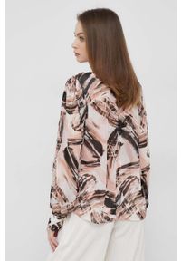 DKNY - Dkny bluzka damska wzorzysta. Materiał: tkanina, materiał #5