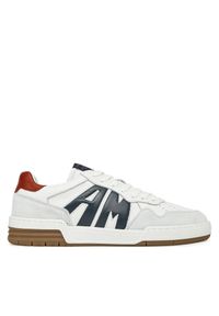 Sneakersy Aeronautica Militare. Kolor: biały