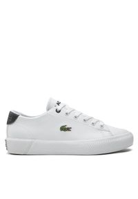 Lacoste Tenisówki Gripshot 0121 1 Cuj 7-42CUJ0001147 Biały. Kolor: biały. Materiał: skóra