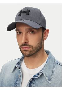 Under Armour Czapka z daszkiem UA Blitzing 1376700 Szary ciemny. Kolor: szary. Materiał: poliester #4