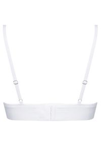 Hunkemöller Biustonosz braletka 302037 Biały. Kolor: biały. Materiał: syntetyk