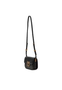 Pinko - PINKO Torebka Love Box Bag Fl Mini 104297 A26L Czarny. Kolor: czarny. Materiał: skórzane #4