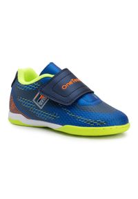 ONETEAM - Buty piłkarskie dziecięce OneTeam Robero Junior IC. Kolor: niebieski. Sport: piłka nożna