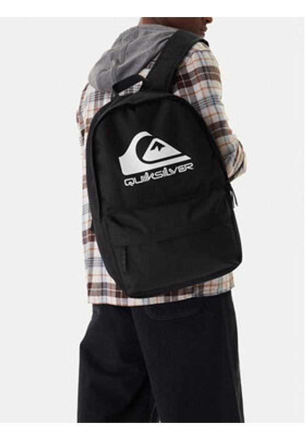 Quiksilver Plecak CWBEO-QUIC-F-004-09 Czarny. Kolor: czarny. Materiał: materiał
