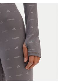 Adidas - adidas Kombinezon Moon Boot Shine KB5133 Szary Slim Fit. Kolor: szary. Materiał: syntetyk #5