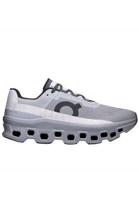 Buty męskie On Running Cloudmonster 61.97657 - szare. Zapięcie: sznurówki. Kolor: szary. Materiał: syntetyk, materiał. Szerokość cholewki: normalna. Sport: bieganie