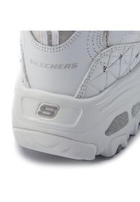skechers - Skechers Sneakersy D'lites Glamour Feels 13087/WSL Biały. Kolor: biały. Materiał: skóra #3