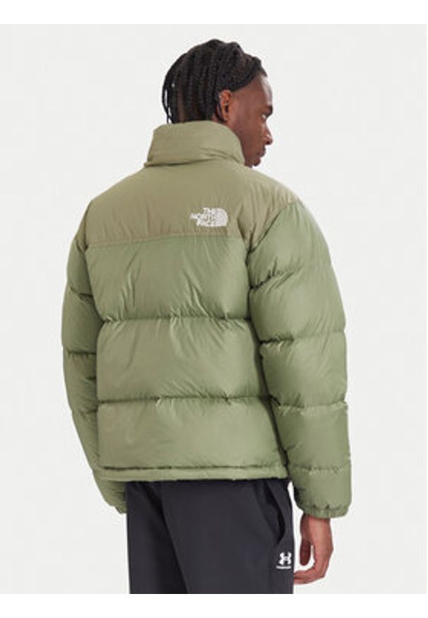 The North Face Kurtka puchowa 1996 Retro Nuptse NF0A3C8D Zielony Loose Fit. Kolor: zielony. Materiał: syntetyk. Styl: retro