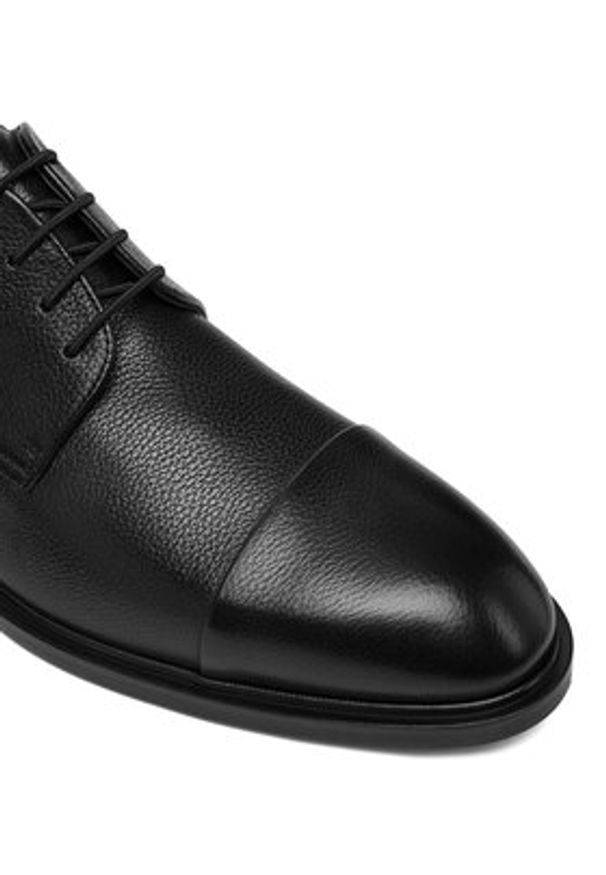 BOSS Półbuty P-Winslow 50549686 Czarny. Kolor: czarny. Materiał: skóra