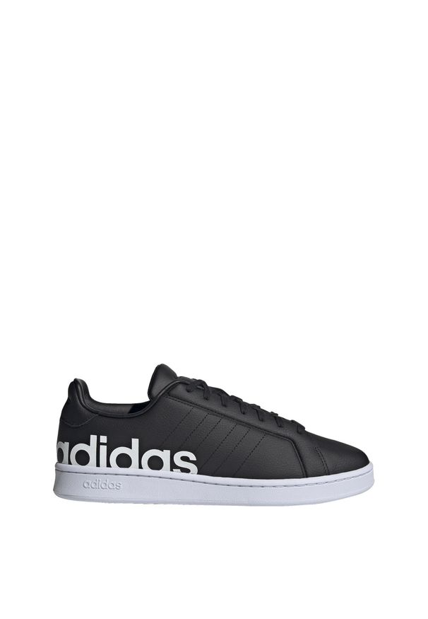 Buty Mężczyzna Adidas Grand Court Lts czarny. Okazja: na co dzień. Kolor: czarny, biały, wielokolorowy