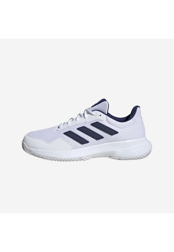 Adidas - Buty tenisowe męskie ADIDAS Gamespec na każdą nawierzchnię. Materiał: kauczuk, syntetyk, mesh, skóra. Szerokość cholewki: normalna. Sport: tenis