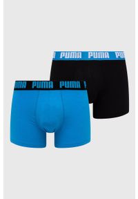 Puma bokserki (2-pack) męskie. Kolor: niebieski