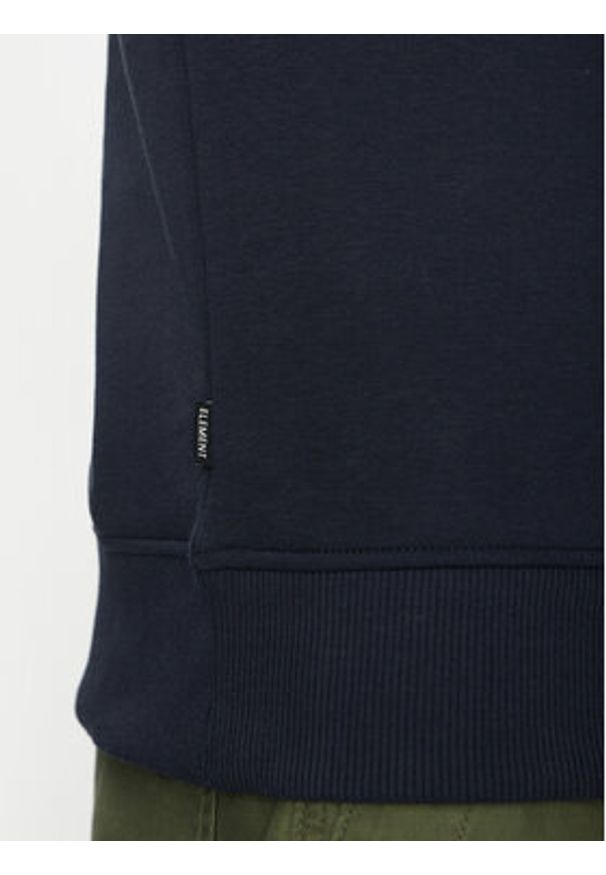 Element Bluza ELYFT00197 Granatowy Regular Fit. Kolor: niebieski. Materiał: bawełna