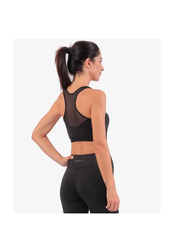 Givova top damski z nadrukiem XL. Kolor: czarny. Wzór: nadruk. Sport: turystyka piesza, bieganie, joga i pilates, fitness