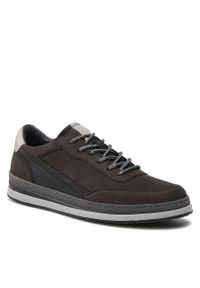 Sneakersy Badura MI08-RUBEN-02 Grey. Kolor: szary. Materiał: skóra, nubuk #1