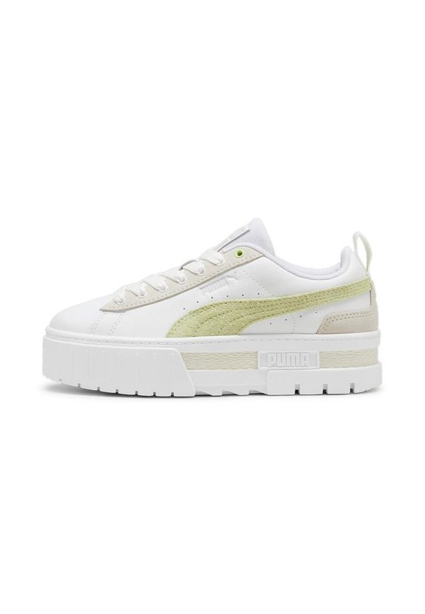 Puma Buty Mayze Mix 38746814. Kolor: biały. Materiał: skóra, materiał. Szerokość cholewki: normalna. Sport: turystyka piesza