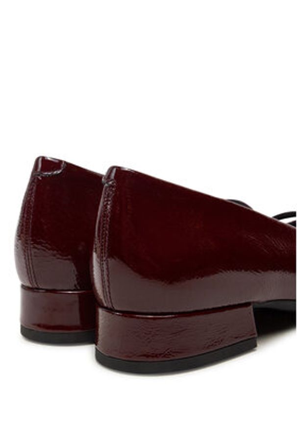 Vagabond Shoemakers Czółenka Debbi 5818-160-38 Bordowy. Kolor: czerwony. Materiał: skóra
