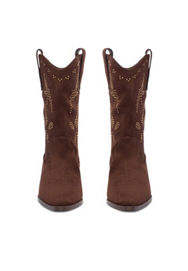 DeeZee Kowbojki CEO-R25AW09079 Brązowy. Kolor: brązowy. Materiał: materiał