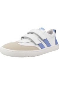BLANDITOS BY CRIO'S - Buty BLANDITOS MAREABD Biały. Kolor: niebieski, biały, wielokolorowy. Materiał: skóra. Sport: turystyka piesza