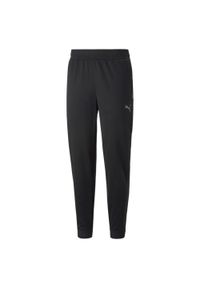 Spodnie męskie Puma TRAIN FIT PWRFLEECE. Kolor: wielokolorowy, biały, czarny. Sport: piłka nożna #1