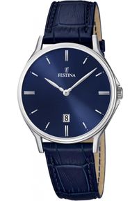 Zegarek męski Festina F16745-3 niebieski. Kolor: niebieski #1