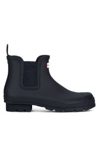 Hunter Kalosze MFS9116RMA Granatowy. Kolor: niebieski. Materiał: materiał