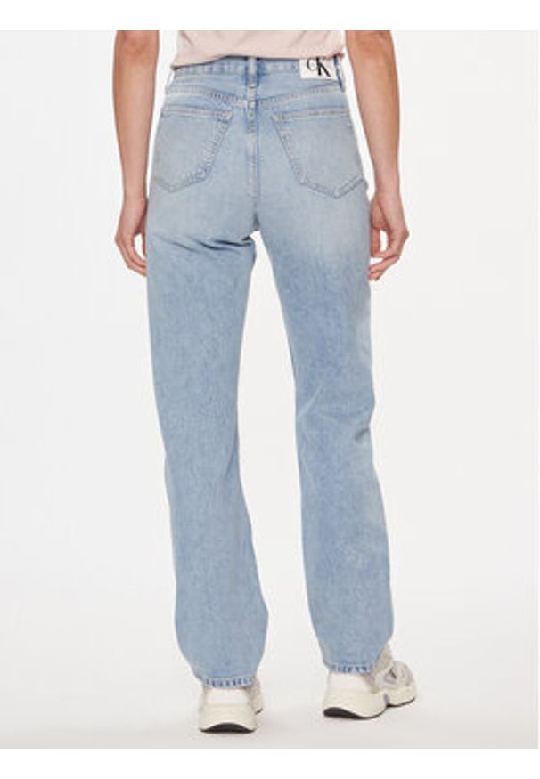Calvin Klein Jeans Jeansy J20J222779 Niebieski Straight Fit. Kolor: niebieski