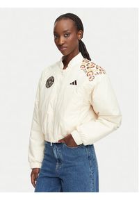 Adidas - adidas Kurtka bomber X Farm Rio Bomber KR0283 Kremowy Regular Fit. Kolor: kremowy. Materiał: syntetyk #6