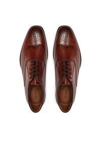 Aldo Półbuty Donald 13814416 Brązowy. Kolor: brązowy. Materiał: skóra