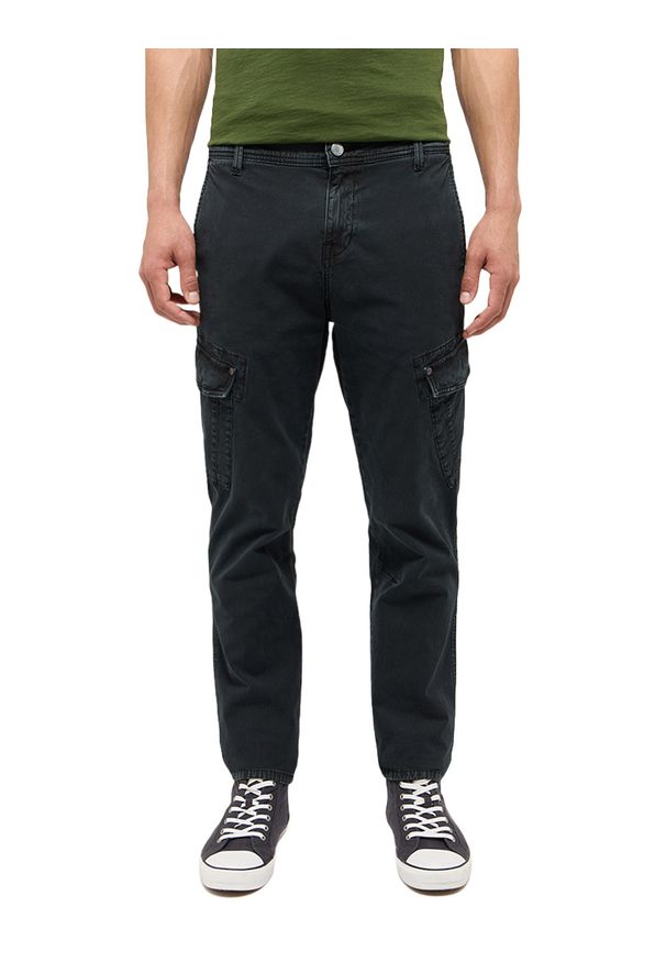 Męskie Spodnie Jeansowe Mustang Style Daytona Cargo Anthracite 1015776 4133