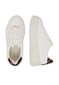 DeeZee Sneakersy AM25232-R Biały. Kolor: biały. Materiał: skóra #2