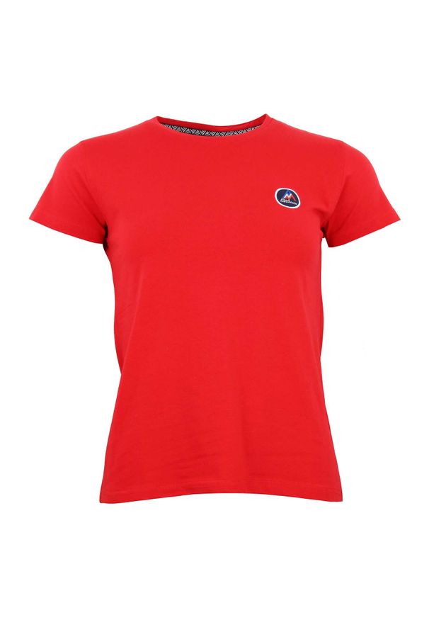 PEAK MOUNTAIN - Koszulka damska Peak Mountain Acoda. Kolor: czerwony