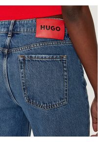 Hugo - HUGO Jeansy Gilissi 50524883 Niebieski Straight Leg. Kolor: niebieski