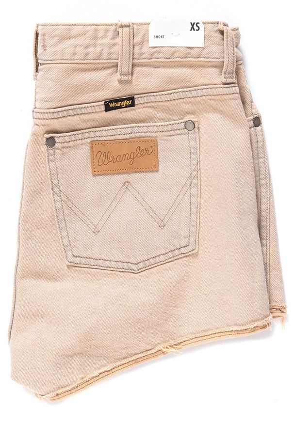 Wrangler - DAMSKIE SPODENKI WRANGLER THE SHORT SANDY BLUSH W27XRJ249 112128208