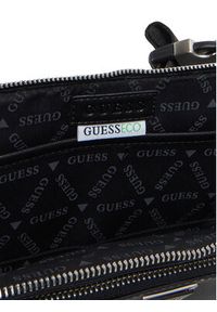 Guess Saszetka nerka HMMISA P5214 Czarny. Kolor: czarny. Materiał: skóra #4