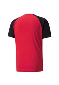 Koszulka Puma Team Pacer. Kolor: czerwony, wielokolorowy, czarny. Materiał: jersey. Długość rękawa: krótki rękaw. Długość: krótkie. Sport: piłka nożna
